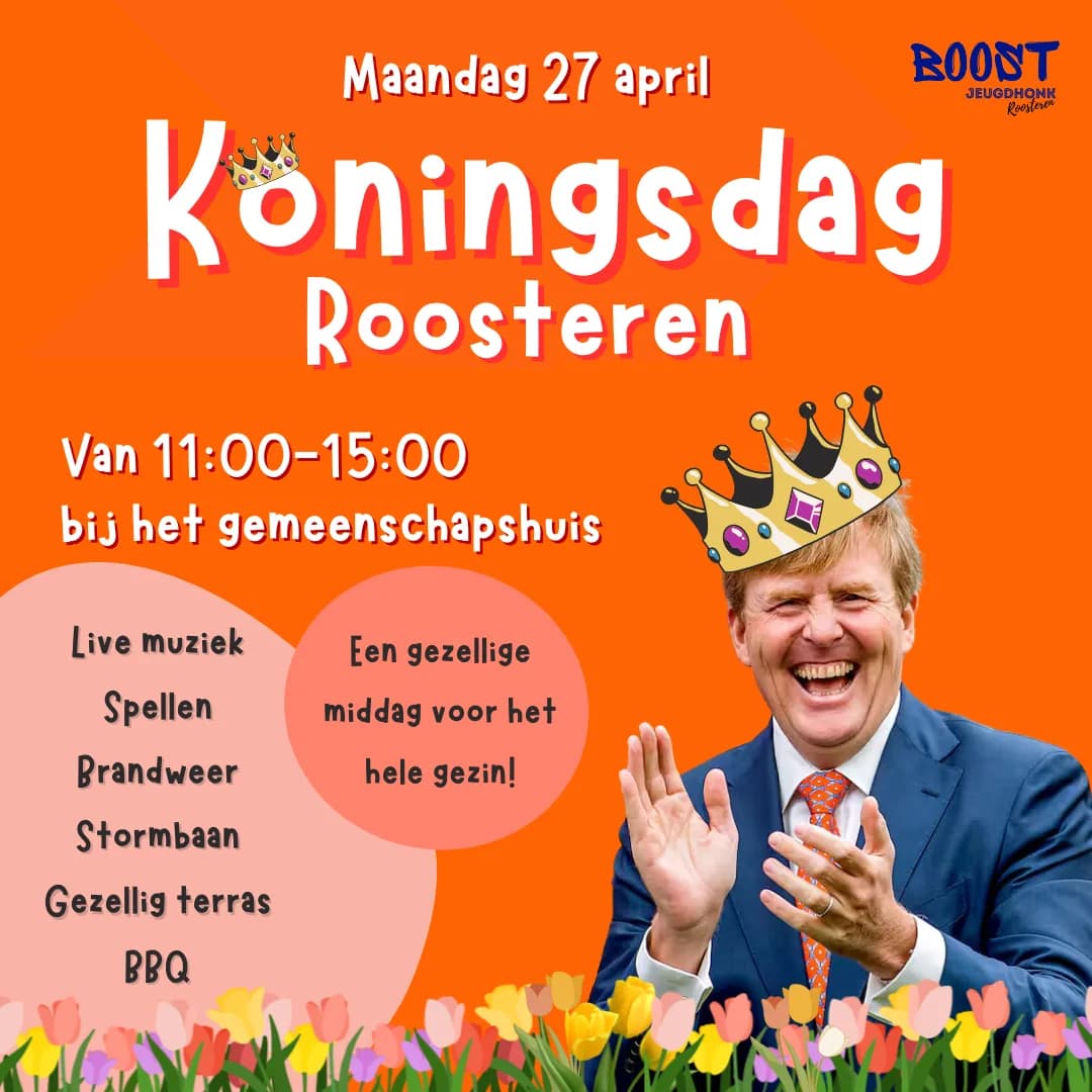 Koningsdag Roosteren